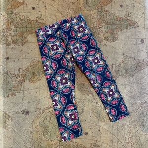 Gymboree patterned leggings 2T